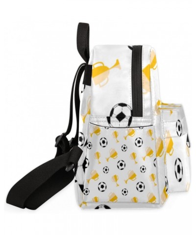 Football Trophies Mini Backpack Purse for Women, Soccer Small Fashion Daypack Lightweight, Cute Casual Travel Bag $15.19 Back...