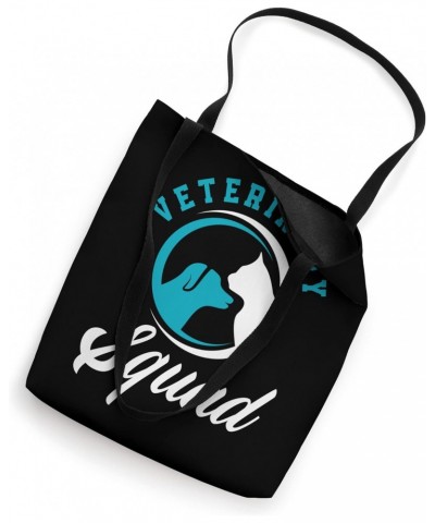 Veterinary Squad Funny Vet Tech Veterinarian Technician Tote Bag $14.99 Totes