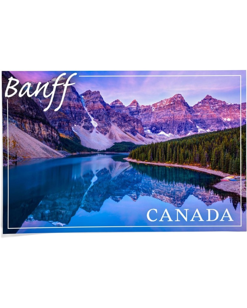 24x36 Inch Giclee Print, Banff, Canada, Moraine Lake Sunrise $25.00 Totes