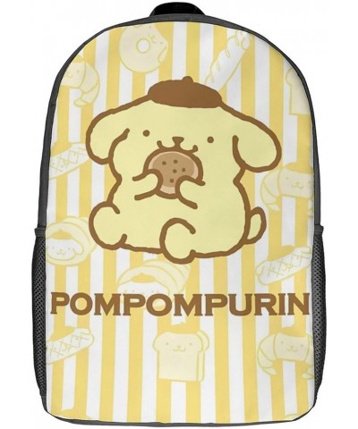 Travel Bag Fashion Po M Pom Pur in Backpack Printed Casual Daypack Multipurpose Bag 17inch Style-4 $20.30 Backpacks