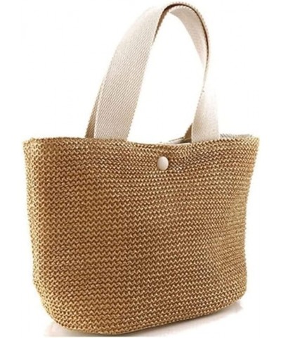 Straw Bag Summer Straw Beach Bag Straw Woven Shoulder Bags Handbag Women Beach Bag Casual Tote Bag Straw Bags Women 30*20cm O...