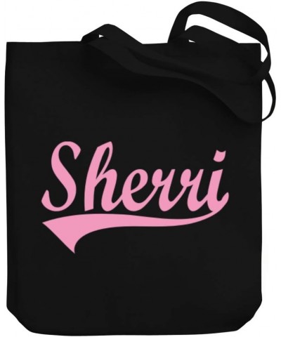 Sherri Baseball Style Canvas Tote Bag 10.5" x 16" x 4 $17.60 Totes