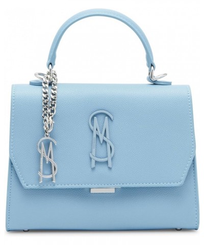 Blattuca Small Top Handle Crossbody Light Blue $27.72 Crossbody Bags