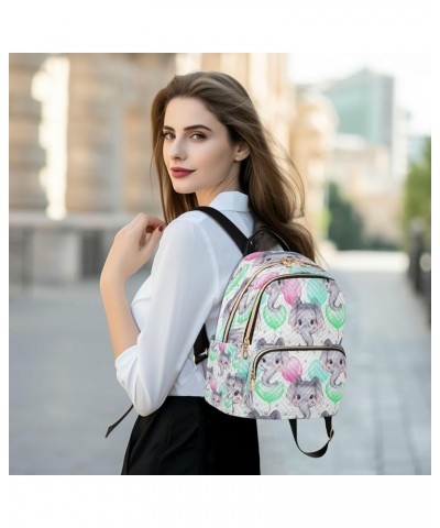 Fashion Backpack Mini Backpack Purse Casual Daily Backpack Elephant Balloon for Travel for College Work Medium $18.24 Backpacks