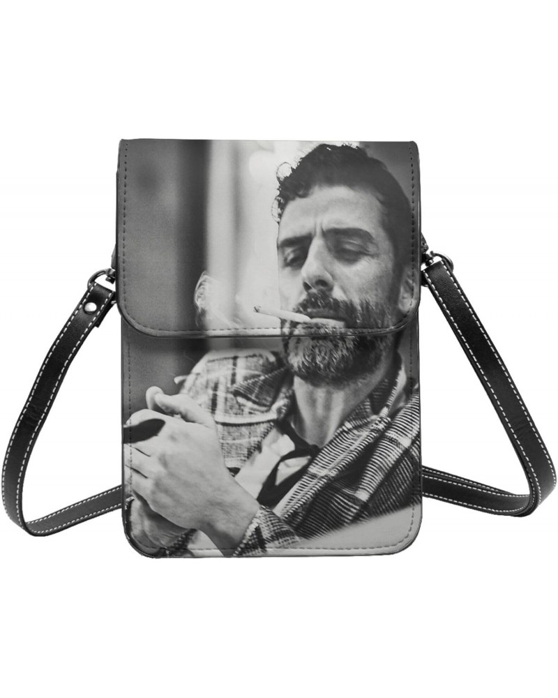 Oscar Isaac Poster Small Crossbody Bags Fashion Small Cell Phone Purse Mini Messenger Shoulder Bag Handbag For Women Girls $1...