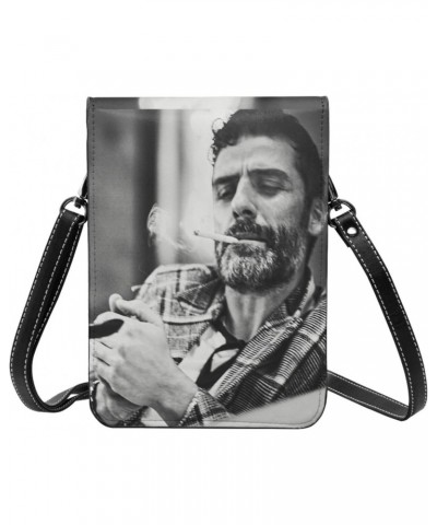 Oscar Isaac Poster Small Crossbody Bags Fashion Small Cell Phone Purse Mini Messenger Shoulder Bag Handbag For Women Girls $1...