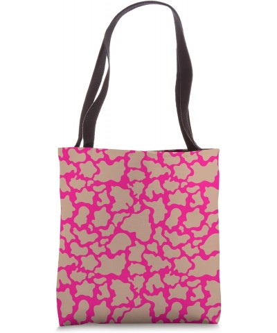 cute pink Cow animal print kawaii pink Cow Pattern Tote Bag $14.13 Totes