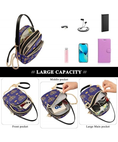 Small Crossbody Handbag for Women Mini Over Shoulder Purse with Three Zippered Pockets Durable Travel Purse Color-hf004 $9.90...