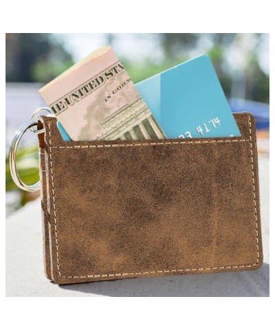 ID Holder Wallet, Hawaiian islands, Personalized Engraving Included (Rustic) Rustic $11.20 Wallets