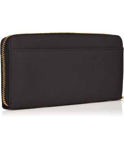 Women's Long Wallet with Zipper black (black 19-3911tcx) $44.82 Wallets