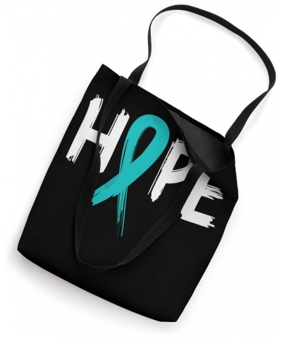 Sexual Assault Awareness Hope Teal Ribbon Tote Bag $9.60 Totes