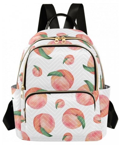 Peaches Fruit Backpack Purse for Women Anti-theft Small Fashion Travel Backpack Sports Hiking Ladies Daypack,M Medium $19.24 ...