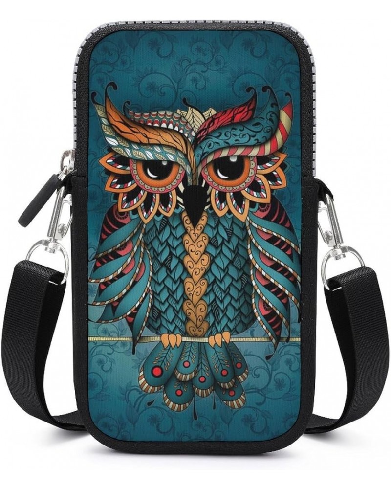 Anti-Theft Cell Phone Shoulder Bag With Adjustable Shoulder Strap For Exersise Pattern 565 $12.38 Crossbody Bags