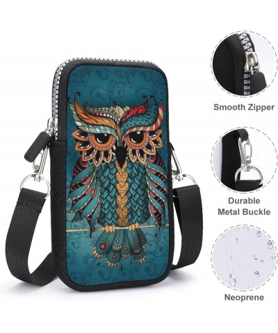 Anti-Theft Cell Phone Shoulder Bag With Adjustable Shoulder Strap For Exersise Pattern 565 $12.38 Crossbody Bags