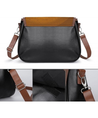 Leather Hobo Bags Women's Crossbody Shoulder Bag Classic City Top Handle Satchels Cartoon Various Expression Color2 $22.50 Ho...