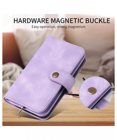 for Google Pixel 6A Phone Case Protector Multi Card Zipper Wallet Insert Card Oblique Straddle Bag Pixel 6 Pink1 $22.87 Totes