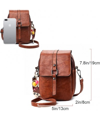 Small Crossbody Bags for Women Vintage Cell Phone Purse Mini Satchel Bag Red $33.97 Totes