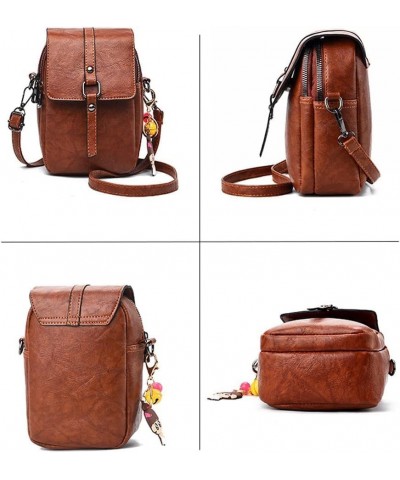 Small Crossbody Bags for Women Vintage Cell Phone Purse Mini Satchel Bag Red $33.97 Totes