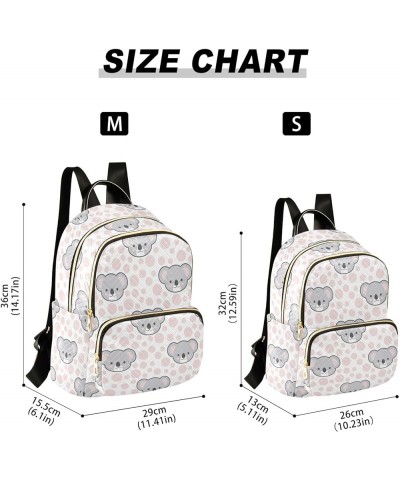 Mini Backpack Purse for Women Lightweight Girls Small Size Cute Koala Polka Dot School Teens College Traveling Small $16.17 B...