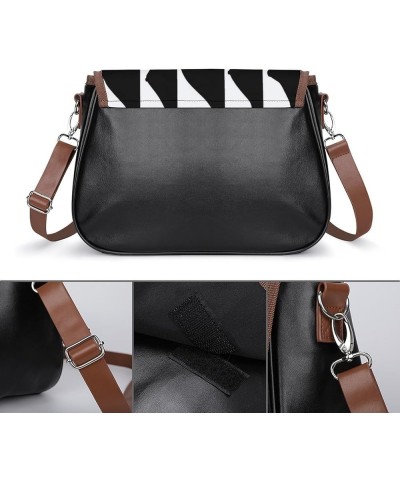 Women's Casual Shoulder Handbag Fashion Leather Bag Vintage Crossbody Bag Color910 $16.67 Totes