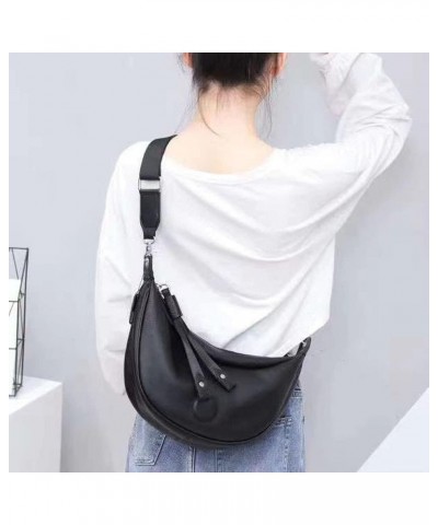 Casual Cross-body Bags Black Leather Design Shoulder Bag Purses Women's Shoulder Bags Top Handle Satchel Handbags $37.09 Satc...