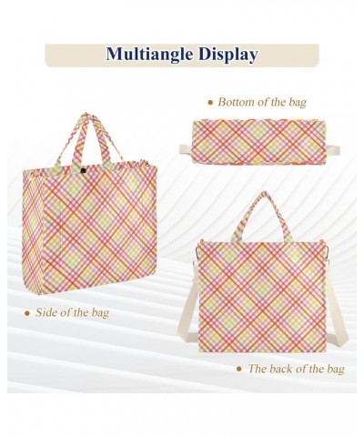 Background with Fabric Texture Corduroy Tote Versatile Shoulder Bag for Women Zipper Magnetic Clasp，S $15.92 Totes