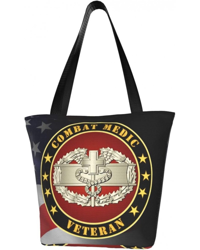 Army Combat Medic Veteran Fashion Shoulder Bag Large Capacity For Man Or Woman $21.32 Totes