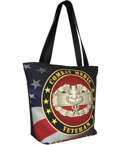 Army Combat Medic Veteran Fashion Shoulder Bag Large Capacity For Man Or Woman $21.32 Totes