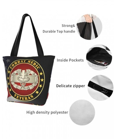 Army Combat Medic Veteran Fashion Shoulder Bag Large Capacity For Man Or Woman $21.32 Totes