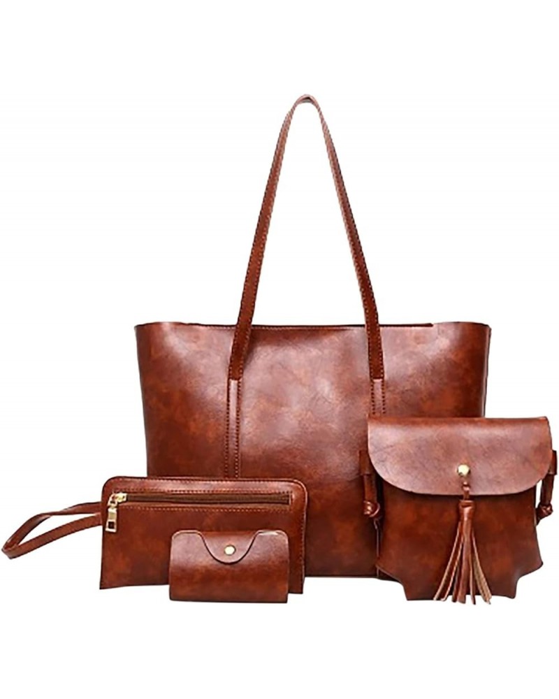 Women's Shoulder Handbags Handbags Tote Bag Crossbody Bags Evening Bags Rucksack Bag Beach Bag Shoulder Bags Brown $18.40 Totes