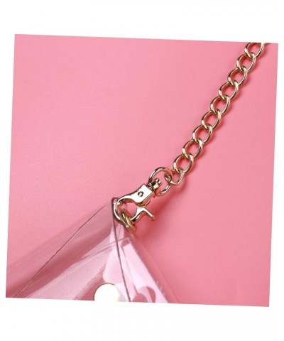 2pcs Women clear messenger bag Clutch Shoulder Bag handbags crossbody phone pouch Crossbody Bag cute Transparent X2pcs $15.82...